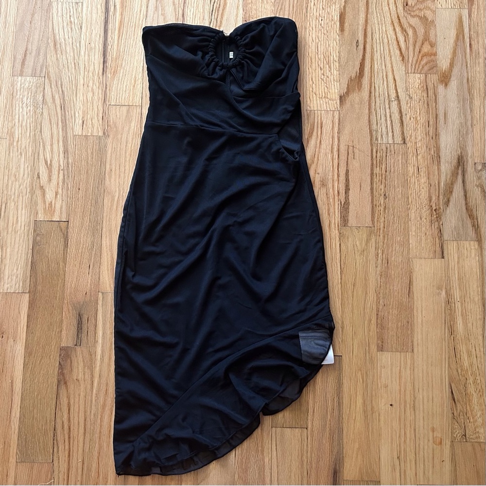 NWT Parthea black dress XS